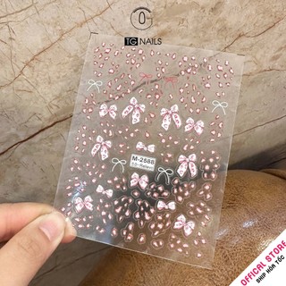 Sticker dán móng nhiều hình dáng cute