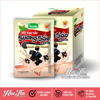 Hộp 5 gói bột rau câu Sương sáo Rovin