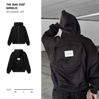 Áo Hoodie Zip Nam Nữ The Bad God Nimbus Monogram Dập Nổi Áo Khoác Local Brand Unisex