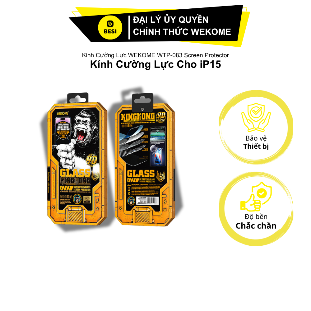 Kính Cường Lực WEKOME WTP-083 Screen Protector