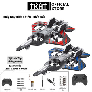 Máy Bay Điều Khiển Chiến Đấu , Máy Bay Mô Hình Bốn Động Cơ , 2 Màu Sắc Có Đèn Phát Sáng SP4123260846