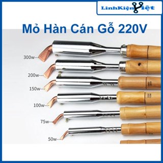 Mỏ Hàn Cán Gỗ Chuyên Dụng Cho Mối Hàn To Đủ Công Suất