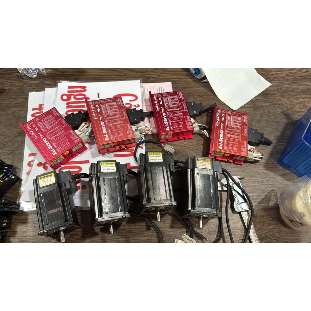 Bộ Driver + Động cơ Ezi-Servo  60 có Encoder hàng tháo máy