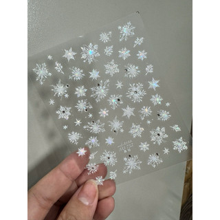 Sticker lụa 5D - Noel