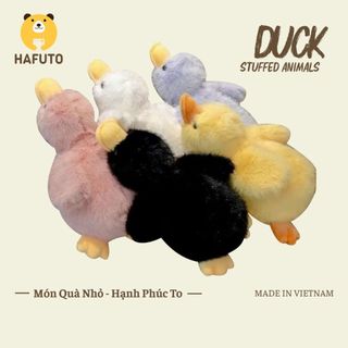  Gấu Bông Vịt Bông Kawaii Cao Cấp Đáng Yêu Hafuto Vải Lông Kim Siêu Mượt Quà Tặng Cho Mọi Lứa Tuổi 