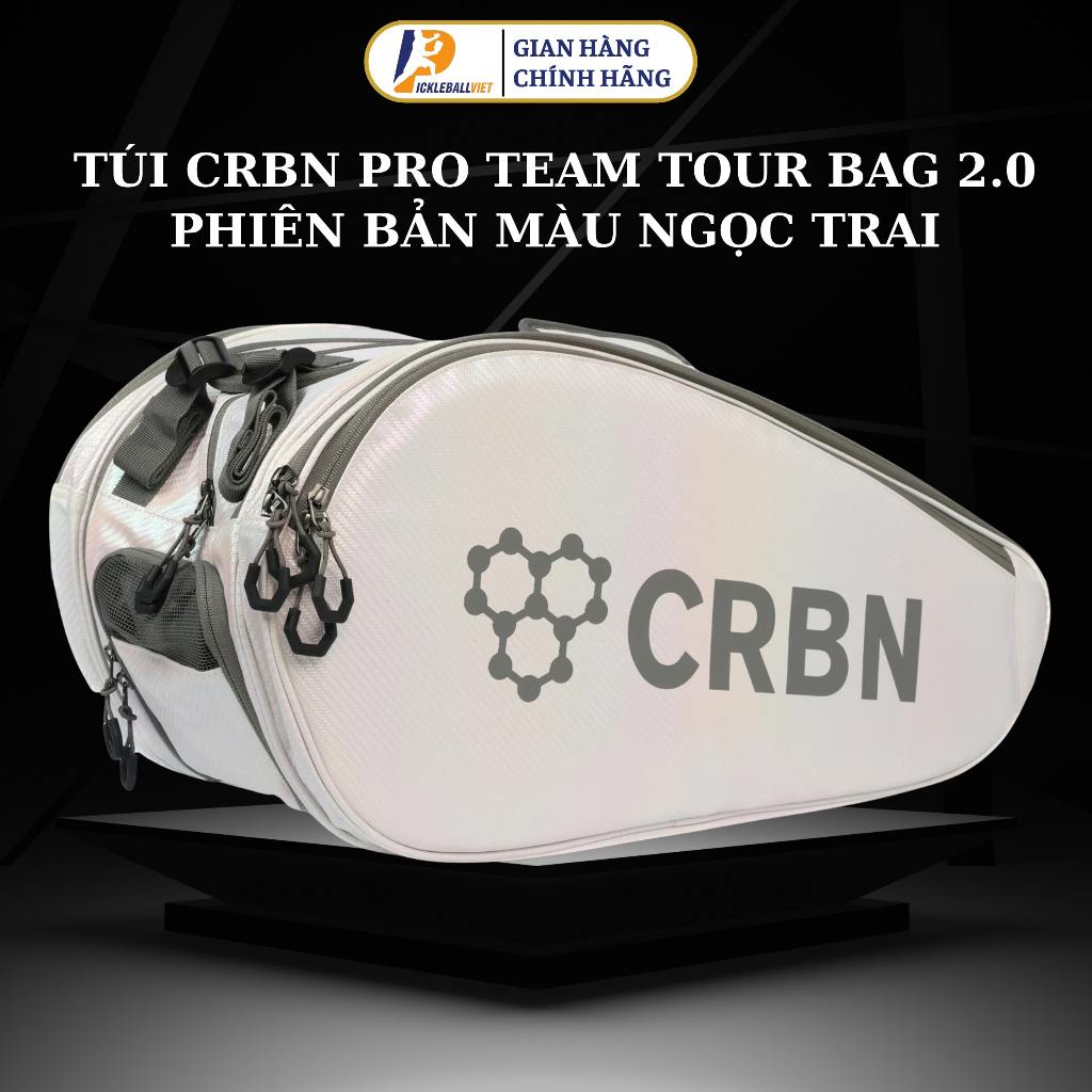 ✅ Túi Pickleball CRBN Pro Team Tour Bag 2.0 Chính Hãng - Phiên Bản Mới 2025