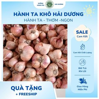 1Kg Hành Ta Khô Hải Dương Hành Mới Xào Nấu Thơm Ngon, Hành Khô Hải Dương Hành Già