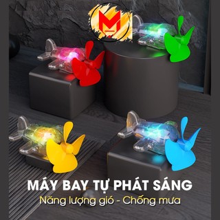 Máy Bay Nhỏ Chạy Bằng Gió, Máy Bay Led, Máy Bay Mini đồ Chơi Trẻ Em Phụ Kiện Nội Thất Ôtô Phát Sáng