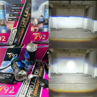 Bi mini CT.LIGHT-T92 Pro laser H4 92W /5500K/12V laser mạnh nhất phân khúc bi mini H4