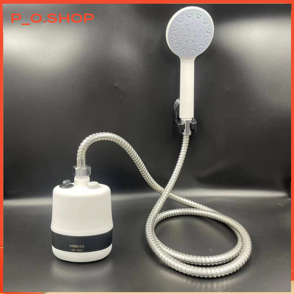 【🔥Rẻ】Máy bơm vòi hoa sen du lịch di động Vòi hoa sen cắm trại nhỏ gọn đa năng Bộ vòi hoa sen tắm rửa
