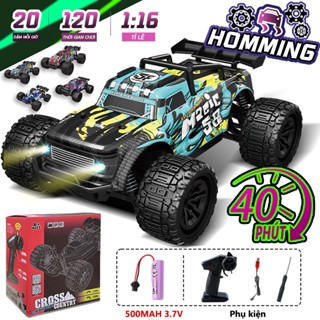 【HCM 24H Xe RC 20KM/H Xe điều khiển từ xa 2.4GHz Xe tải quái vật Buggy Đồ chơi địa hình Có sạc Pin
