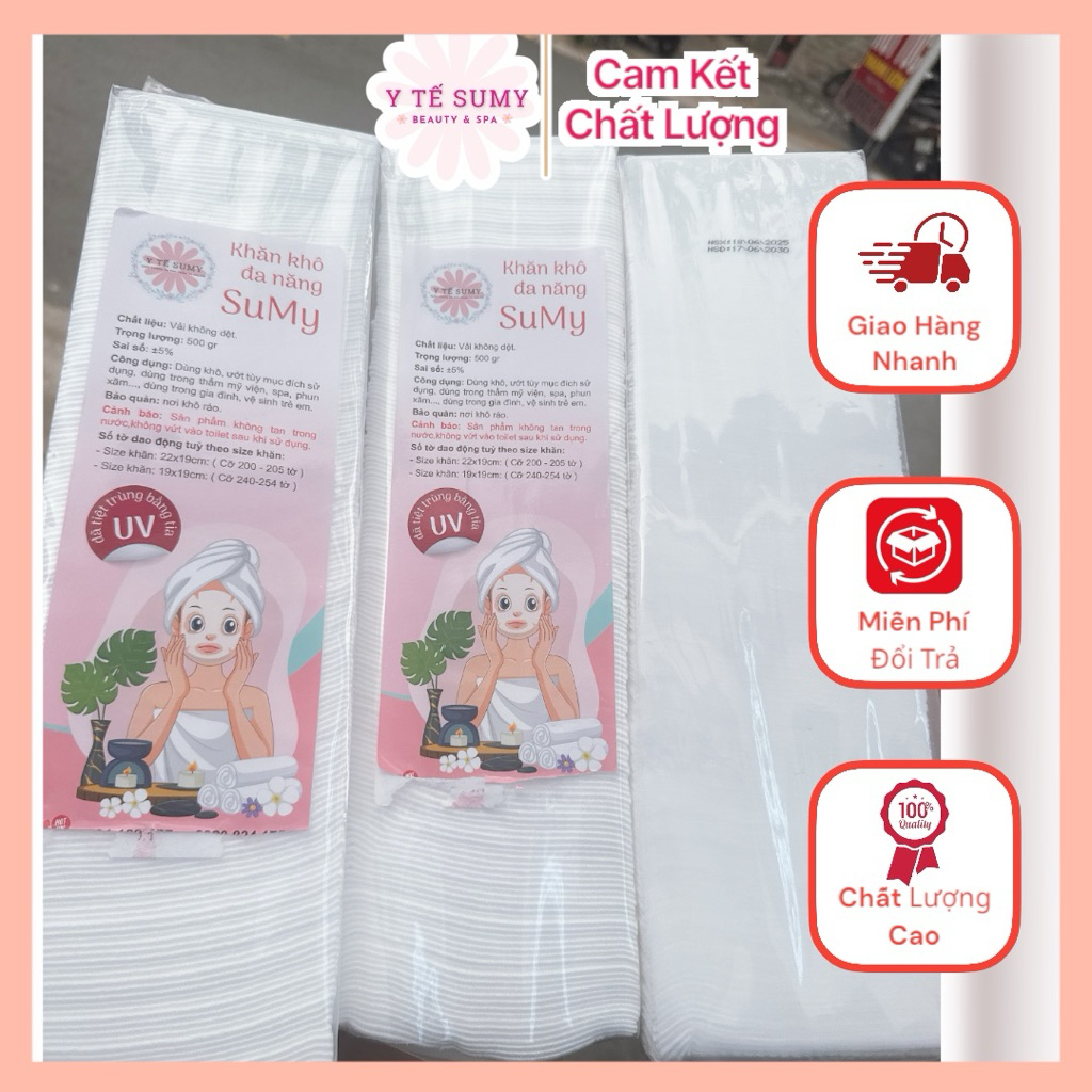 Khăn Giấy Spa Loại 1 200 miếng/cây