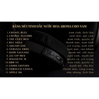 tinh dầu Nước hoa dạng lăn midnight ros