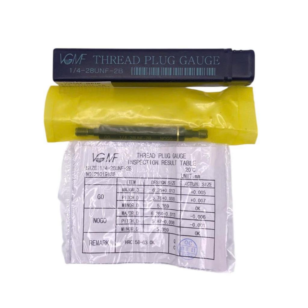 Dưỡng kiểm lỗ UNF - 1/4-28, 3/4-16, 3/8-24, 5/8-18, 5/16-24, 7/8-14, 7/16-20, 9/16-18 - Hãng VGMF