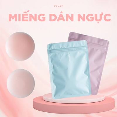 JOVEN Miếng Dán Ngực Tàng Hình Tái Sử Dụng Nhiều Lần (QUÀ TẶNG)
