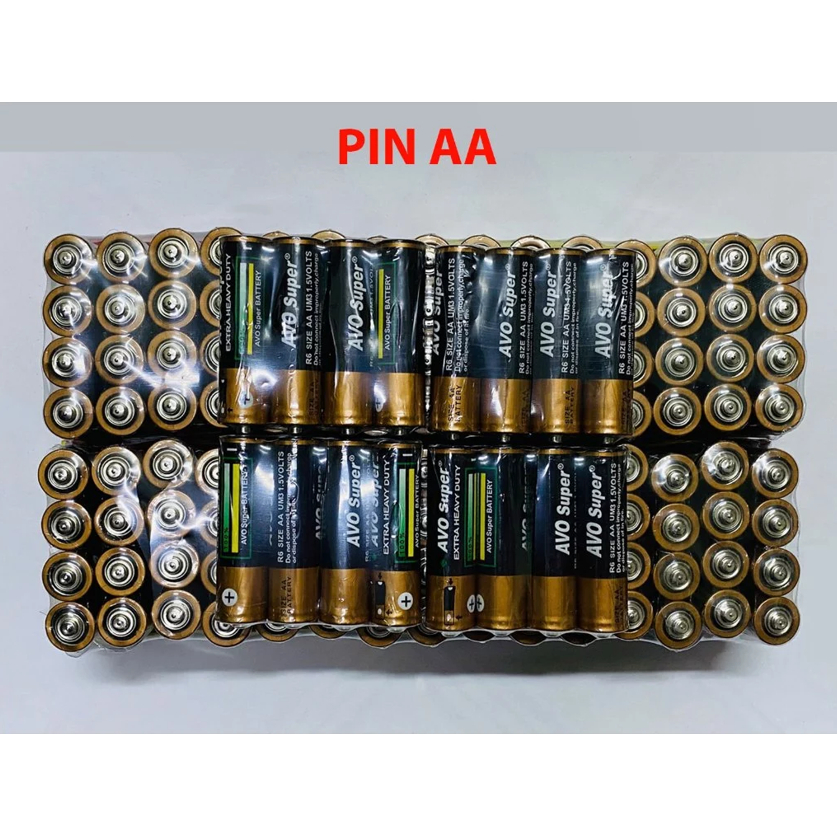 01 CẶP Pin AA và pin AAA Sử Dụng Cho Remote - Đồ Chơi - Máy Rửa Siêu Âm