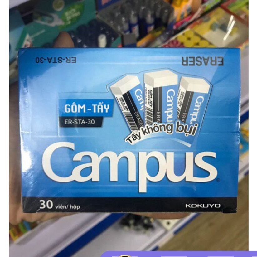 3Viên TẨY CAMPUS TRẮNG STA30