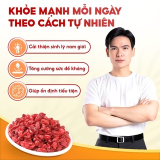 Sơn thù du 500g, đã tách hạt, khô, thơm, đỏ đẹp, hỗ trợ giảm tiểu đêm, tốt cho thận