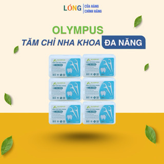    COMBO 6 hộp   Tăm chỉ nha khoa OLYMPUS cao cấp   300pcs   - Tăm chỉ nha khoa hàng VIỆT NAM chất lượng cao. 