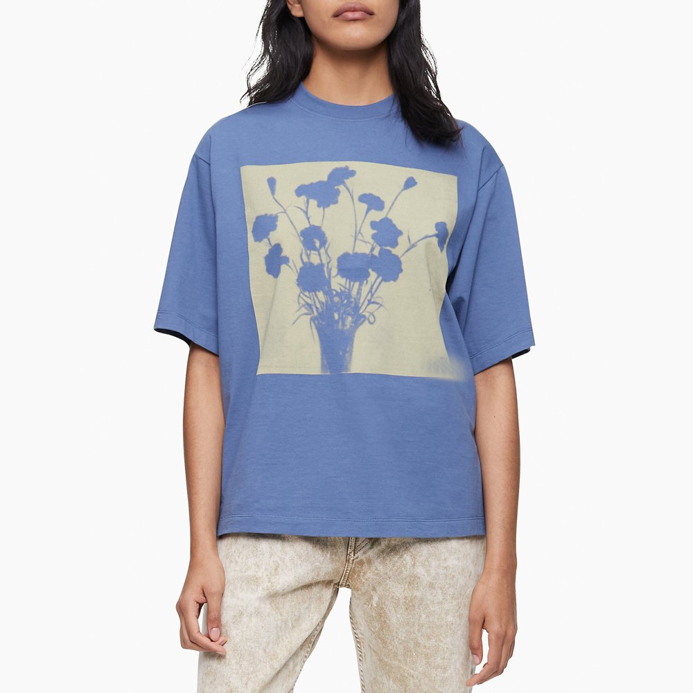 [NHIỀU MÀU] Áo thun nữ Flower Graphic T-Shirt