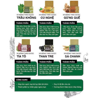 Xà bông thảo dược trầu không 100gr VIETKET