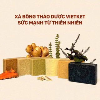 Xà bông thảo dược trầu không 100gr VIETKET