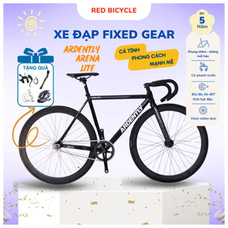 Xe Đạp Fixed Gear Ardently Arena Lite - Khung Nhôm 6069 Siêu Nhẹ - Không Mối Hàn - Bản mới 2025