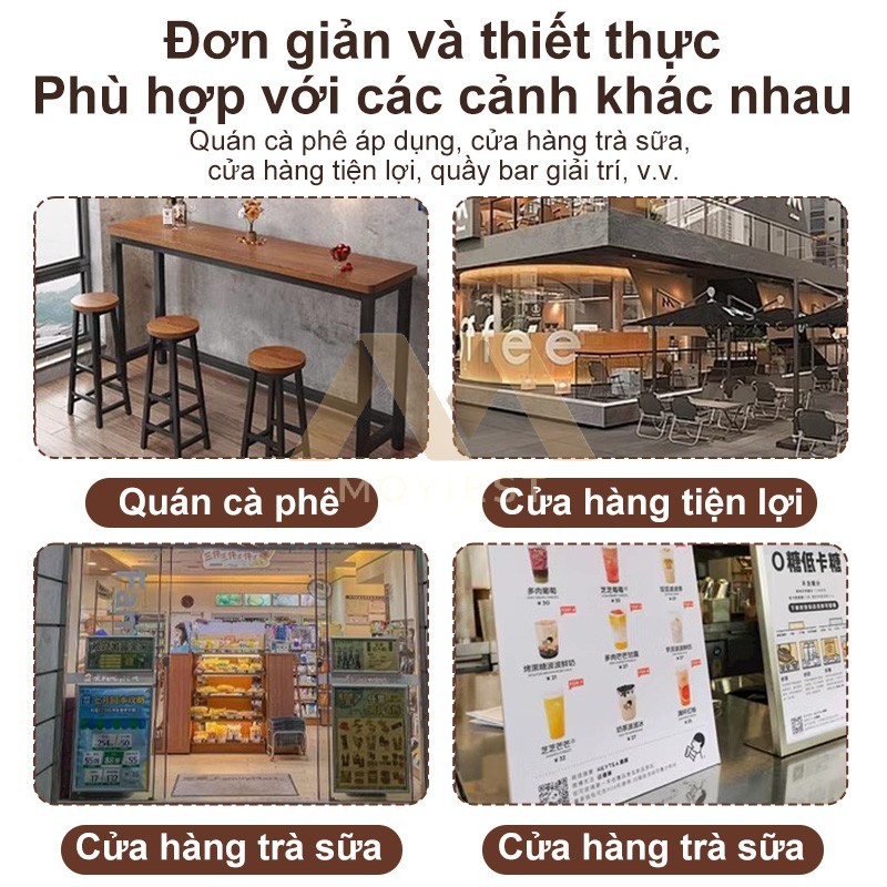 MY Bàn dài Nhiều kích cỡ đa năng sử dụng làm bàn làm việc và quầy bar thiết kế hiện đại và chắc chắn | BigBuy360 - bigbuy360.vn