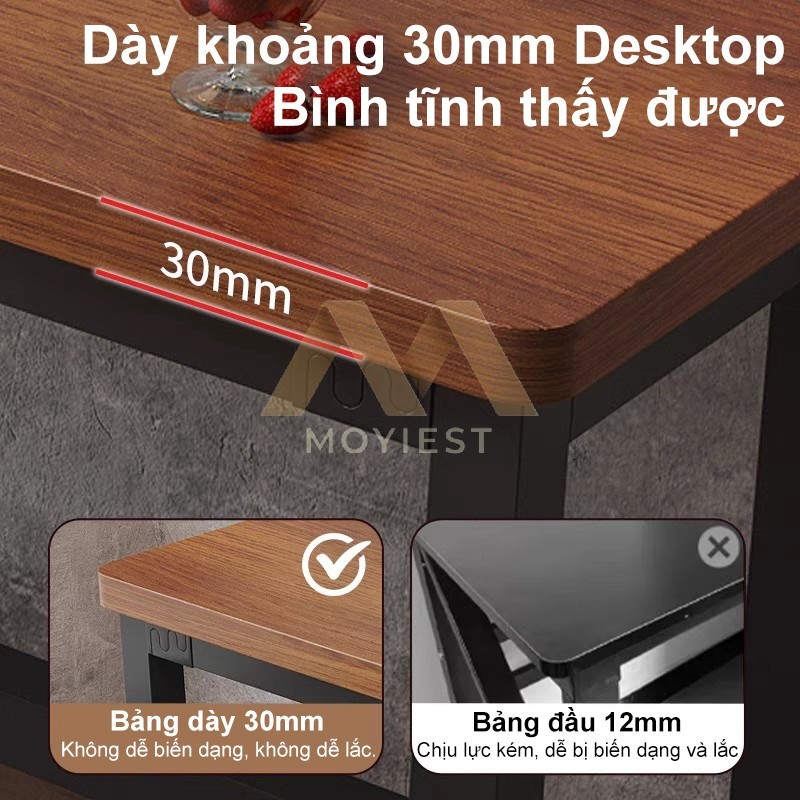 MY Bàn dài Nhiều kích cỡ đa năng sử dụng làm bàn làm việc và quầy bar thiết kế hiện đại và chắc chắn | BigBuy360 - bigbuy360.vn