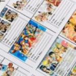 Nhãn vở anime ONE piece combo 48 cái
