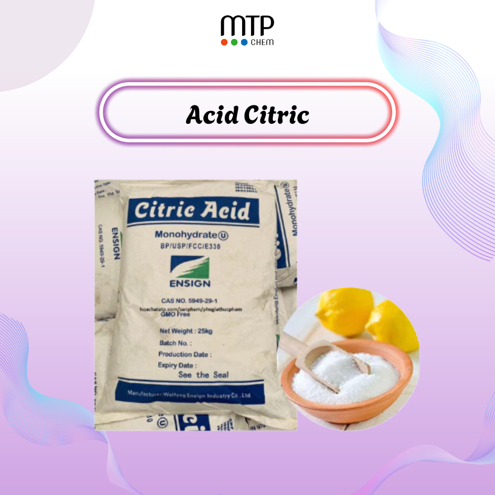 Axit chanh, acid citric, bột chanh, bột chua, điều chỉnh pH