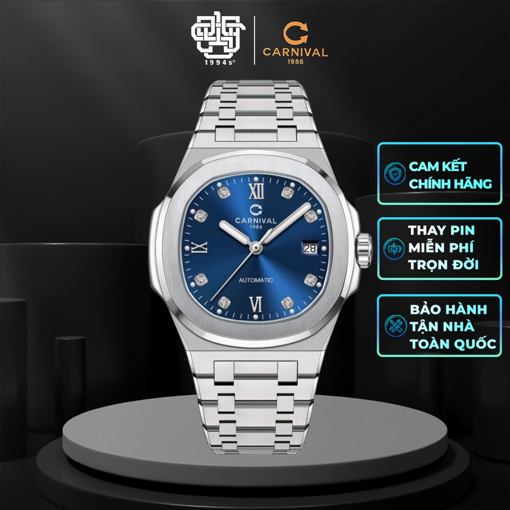 Đồng Hồ Nam CARNIVAL 8160G-VT-X Hàng Chính Hãng