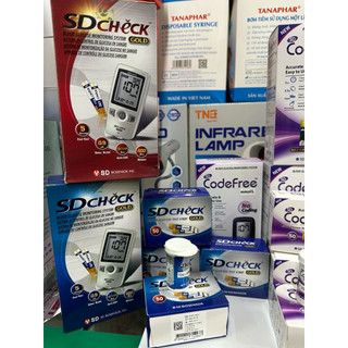 ❤️[HỎNG ĐỔI MÁY MỚI] Máy đo đường huyết SD CODEFREE Sd Code Free tặng kèm test 25 que Máy đo thử tiểu đường SD CODEFREE