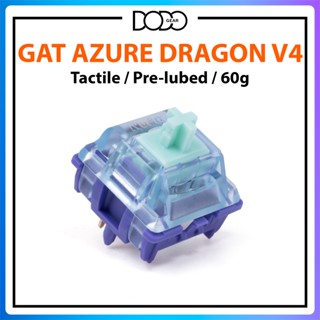  Switch Gateron Azure Dragon V4 5 PIN Tactile 60g tản led tốt công tắc bàn phím Switch Gateron Azure Dragon V4 DoDo Gear 