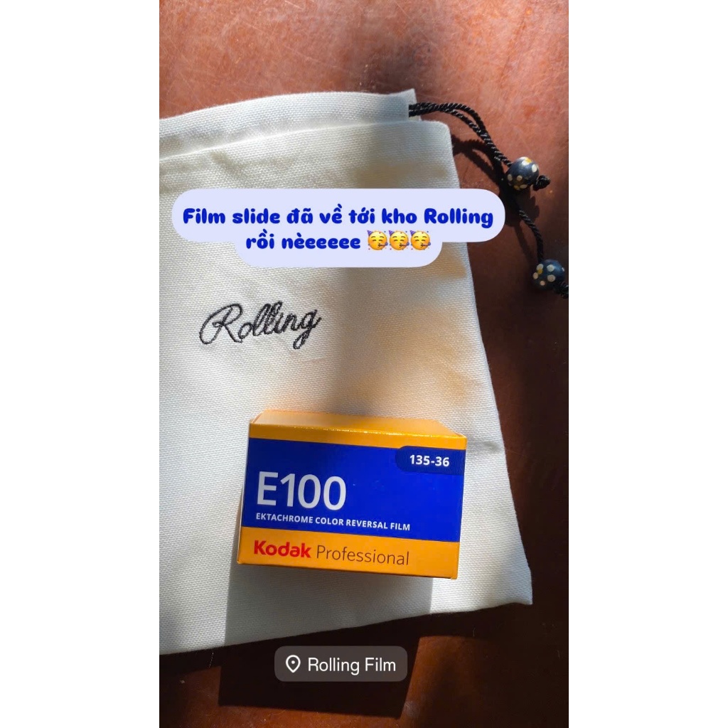 FILM SLIDE / Film dương bản Kodak Professional Ektachrome E100