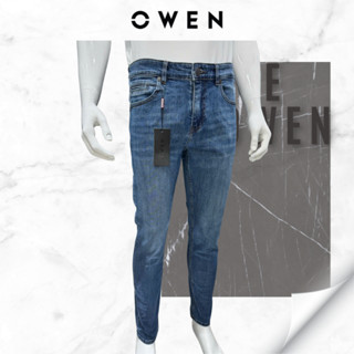  Quần Jeans Owen nam dáng Slimfit ,3 màu Đen,Xanh đậm,Xanh nhạt kiểu dáng trẻ trung dễ phối đồ 