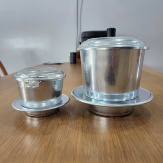 [Một cái] Phin pha cà phê nhôm truyền thống – Pha ngon hơn phin inox!