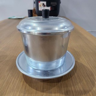 [Một cái] Phin pha cà phê nhôm truyền thống – Pha ngon hơn phin inox!