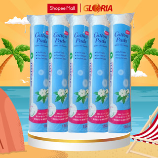 Combo 5 Bịch Bông Tẩy Trang Jomi 100% Cotton 150 miếng