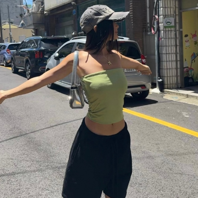 𝐒𝐔𝐌𝐌𝐄𝐑 𝐓𝐔𝐁𝐄 ] Áo quây ống Slimfit DANEJI , Chất dày dặn cotton thun lạnh,co dãn tốt basic phù hợp hằng ngày M230 | BigBuy360 - bigbuy360.vn