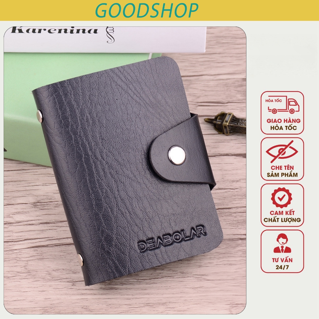 Ví  da nam mini Deabolar 012 cầm tay thời trang
