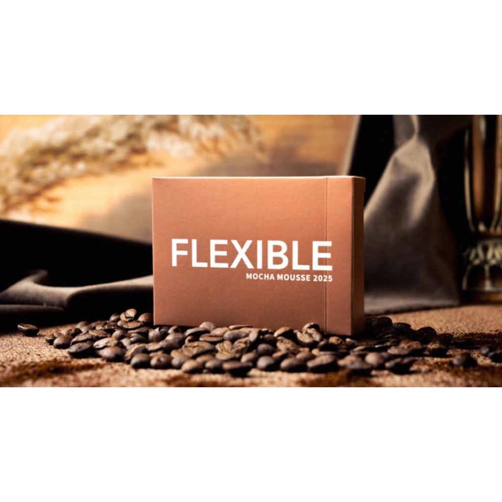 Bộ bài tây Flexible 2025 Mocha Mousse Playing Cards