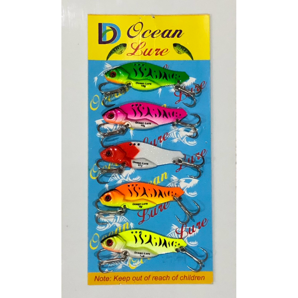 Combo 5 Cá Sắt #Orichi / #Fishsen / #Cicada ( lưỡi BKK )