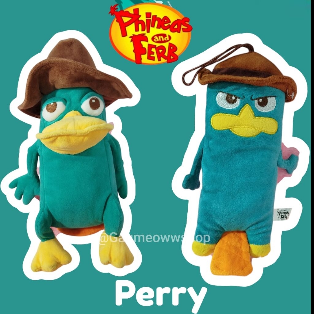 Gấu bông thú mỏ vịt Perry - Trong Phineas and Ferb