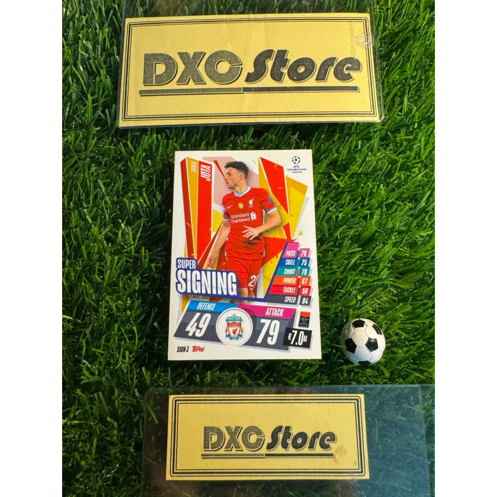 [ CHÍNH HÃNG ] - SUPER SIGNING - TOPPS MATCH ATTAX 2021 - DIOGO JOTA (LIVERPOOL)