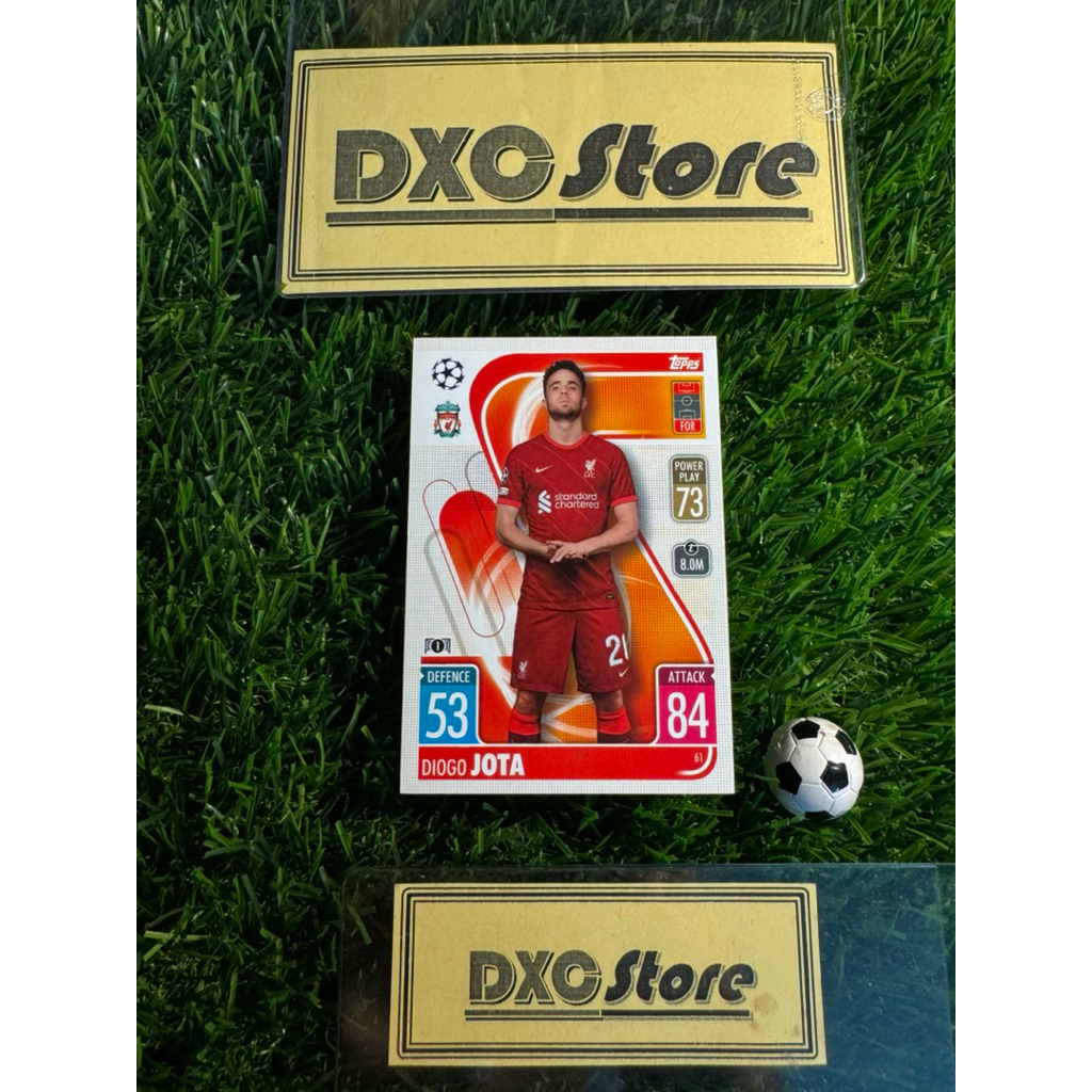 [ CHÍNH HÃNG ] - TOPPS MATCH ATTAX 2022 - DIOGO JOTA (LIVERPOOL)