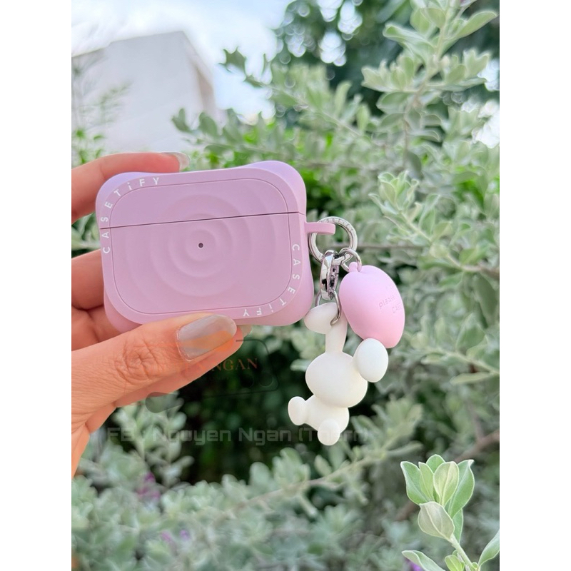 [Chính hãng] Ốp AirPods Pro/ Pro2/ Ap4 Casetify Ripple New Mới nhất màu cực xink chống sốc va đập, d