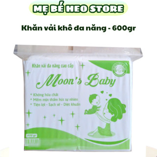  Khăn vải khô đa năng cao cấp - 600gr Moon Baby 