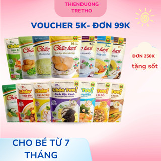 Cháo Tươi Cây Thị ăn liền đủ vị cho Bé từ 7 Tháng