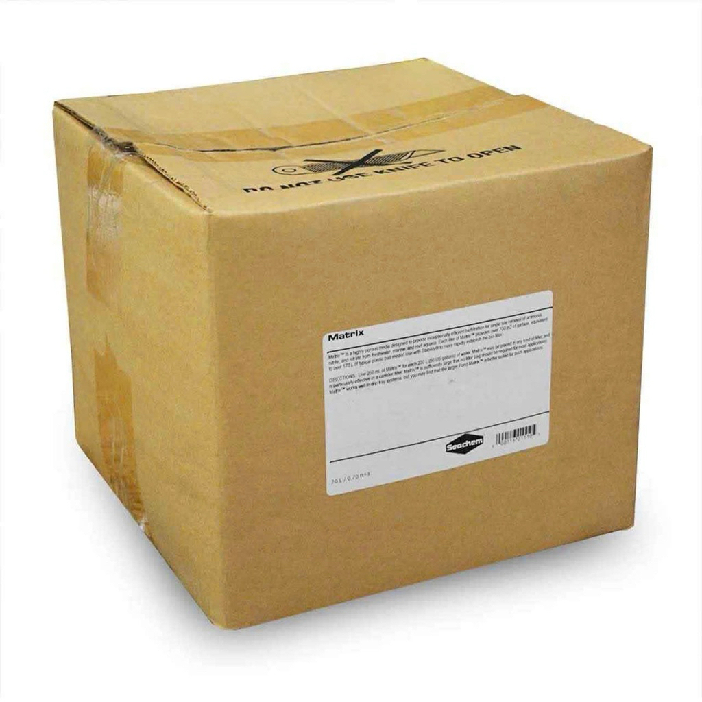 [Thùng 20L-12kg] Vật liệu lọc cao cấp Matrix Seachem cho hệ thống lọc bể cá thủy sinh